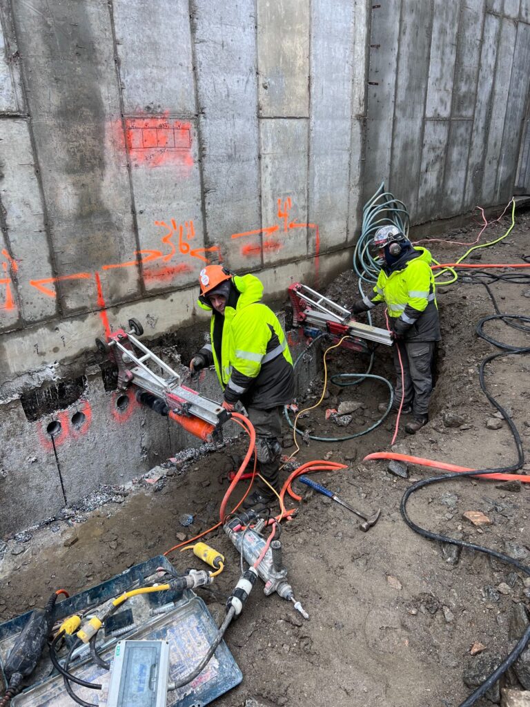 core drilling